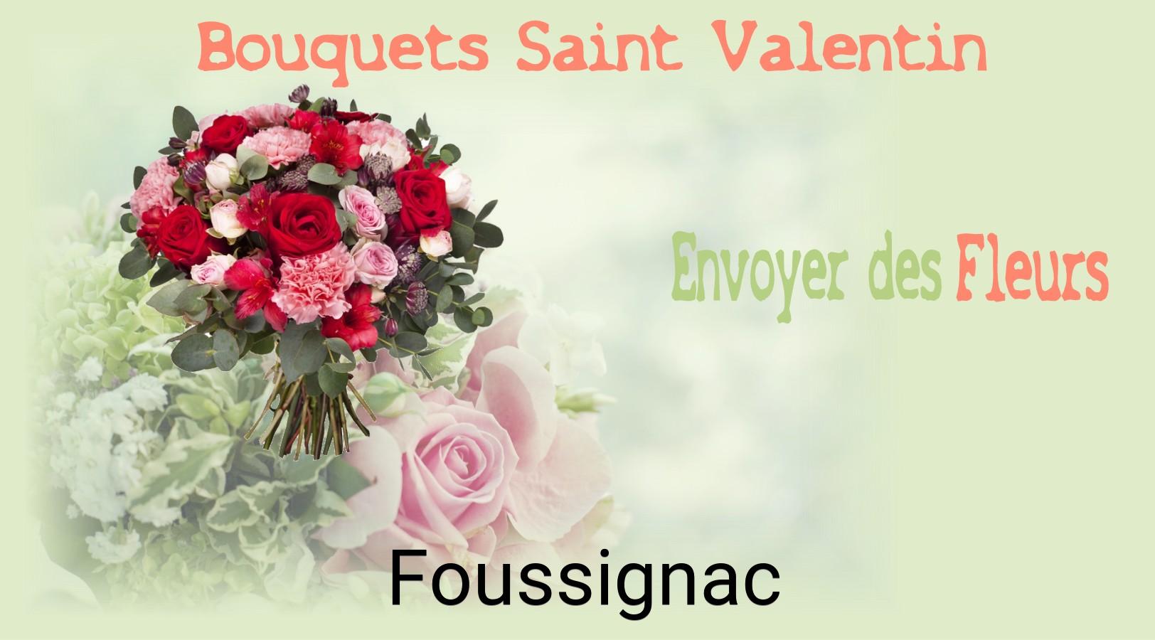Roses de Saint-Valentin livrées à Foussignac